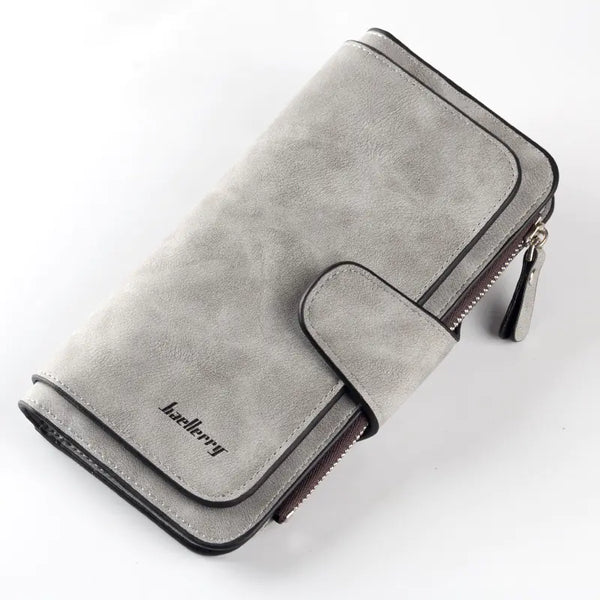 Long Buckle Women's Wallet Clutch