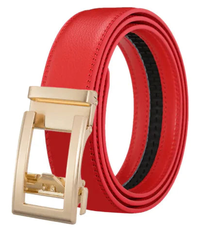 Men's Automatic Leather Belt