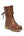Lace-up Round Toe Low Heel Square Boots