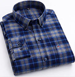 Casual Style Cotton Men's Shirt for Daily Wear
