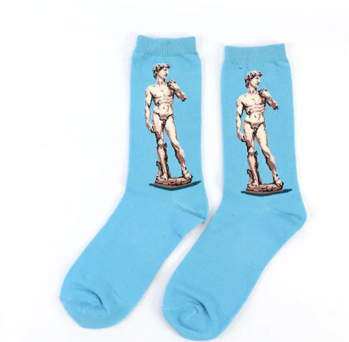 Artistic Cotton Socks for Men and Women