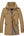 Men's Casual Long Cotton Windbreaker Coat (Large Size)