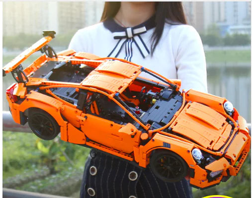 Tech Mechanical Sports Car Building Blocks Toy Set