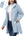 33000ft Womens Waterproof Long Rain Coats Packable Rain Jacket with Hood Trench Coats Windbreaker
