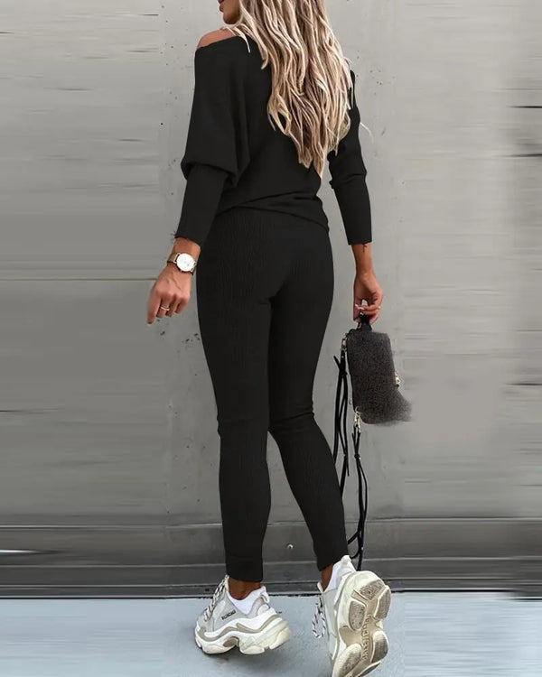 Autumn New Women's Casual Suit Set