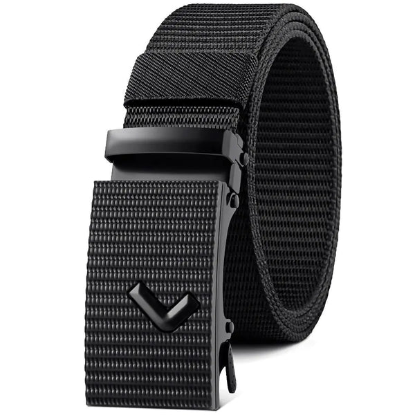 Men's Nylon Automatic Buckle Canvas Belt - New Trend