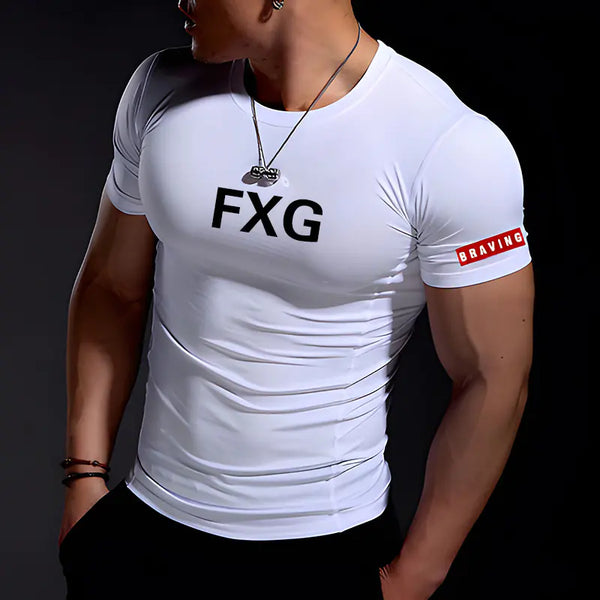 New Fashion Men's Summer Casual Fitted T-Shirt