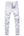 Men's Slim Fit White Casual Denim Pants