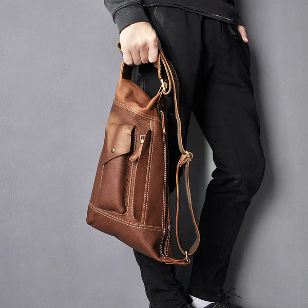 Retro Men's 10-Inch Tablet Shoulder Bag