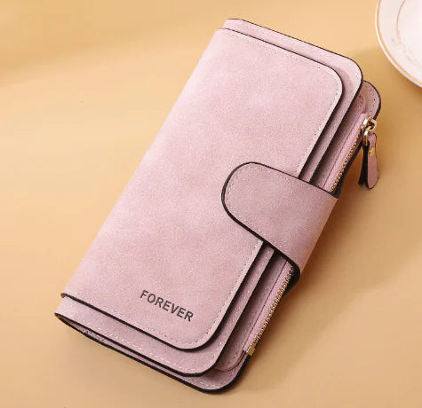 Long Buckle Women's Wallet Clutch