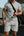 Men's Short Sleeve Shorts Casual Suit Summer Waffle Solid Color Casual Loose Lapels T-shirt Suit Men