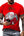 Christmas Print Casual Men's Polyester T-Shirt