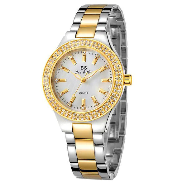 Diamond-Studded Women's Watch