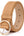 Round Belt Women's PU Leather with Pin Buckle