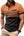Men's Casual Polo Shirt with Pocket and Striped Design