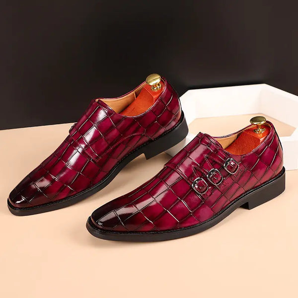 Breathable Plus Size Leather Shoes for Men
