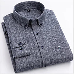 Casual Style Cotton Men's Shirt for Daily Wear