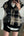 Women's Plaid Knitted Vest Top - Loose Sweater Style