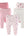 The Peanutshell 5 Pack Baby Girl Pants Set - 100% Cotton Toddler Pants for Baby Girls 3-6 Months Baby Girl Clothes for Toddlers and Babies - Rainbow Safari