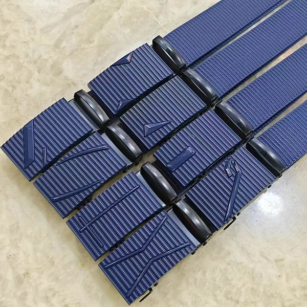 Men's Nylon Automatic Buckle Canvas Belt - New Trend