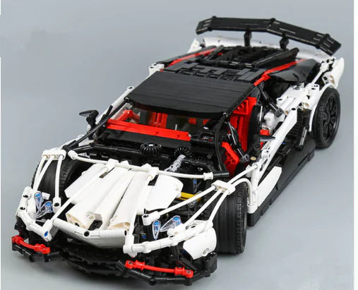 Tech Mechanical Sports Car Building Blocks Toy Set