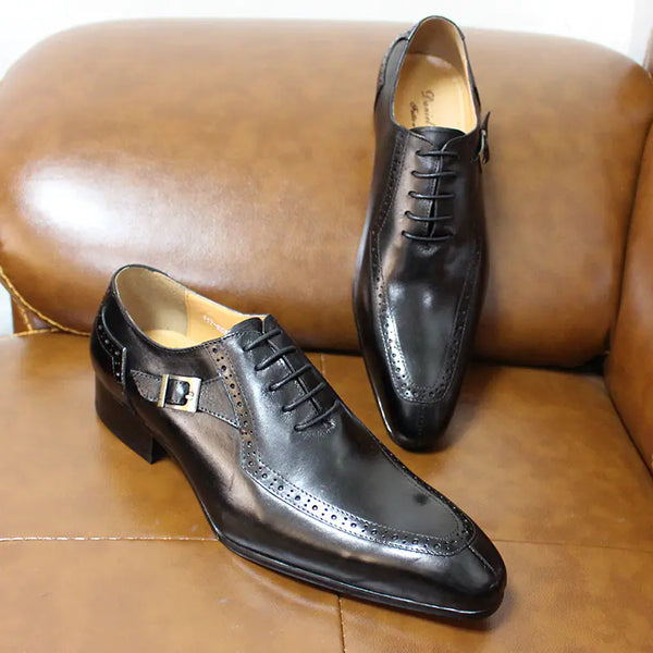 High-end Casual Men's Genuine Leather Office Shoes