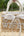 Pearl Chain Mermaid Flower Woven Basket Decor