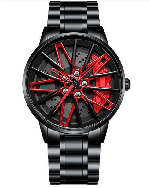 Orbiting Wheel Timepiece for Men