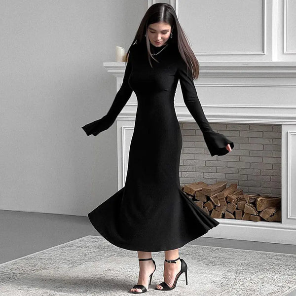 Women's Knitted Bodycon Dress