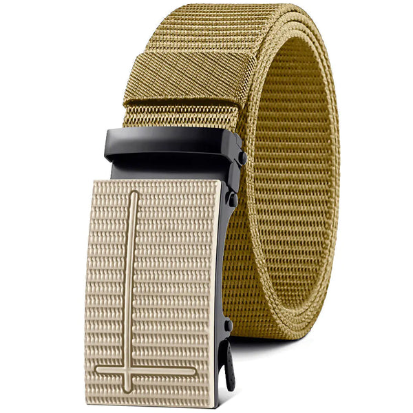 Men's Nylon Automatic Buckle Canvas Belt - New Trend