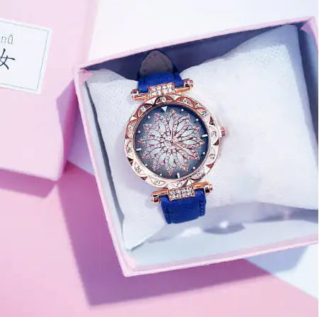 Fashionable Waterproof Full Diamond Women's Watch