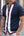 Men's Casual Color Block Knitted Polo Shirt SY0008